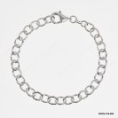Oval Rolo Cable Anchor Bracelet DIY Charm Bracelet Tiffany Chain