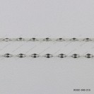 ROSC, Rolo Cable Anchor Hammered Double tile Lip Chain