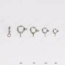 Spring Ring with Cross Open End Ring