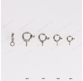 Spring Ring with Cross Open End Ring