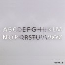 Letters A-Z Connector Bracelet Necklace components DIY findings Two Fixed Ring Highness~10-11mm