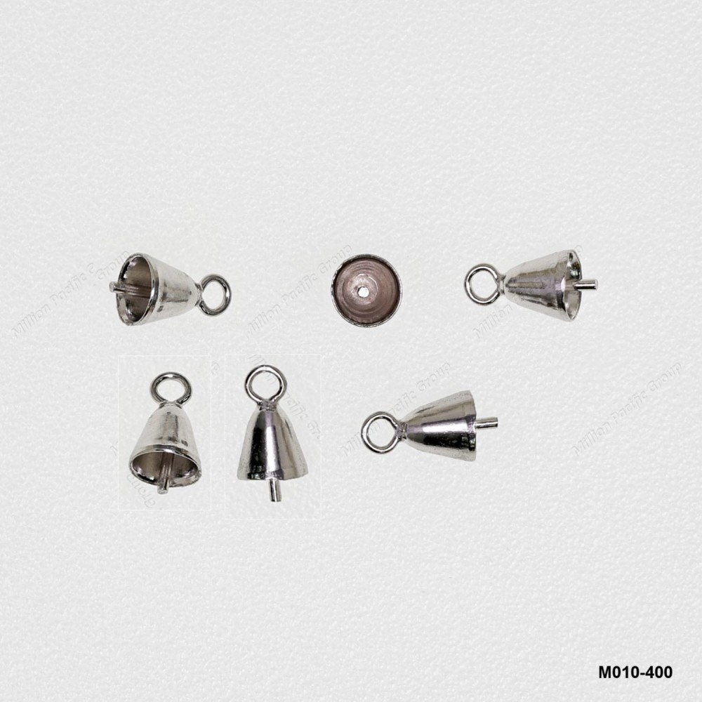 M010, Peal Shape Pearl Cup with Closed End Ring