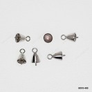M010, Peal Shape Pearl Cup with Closed End Ring