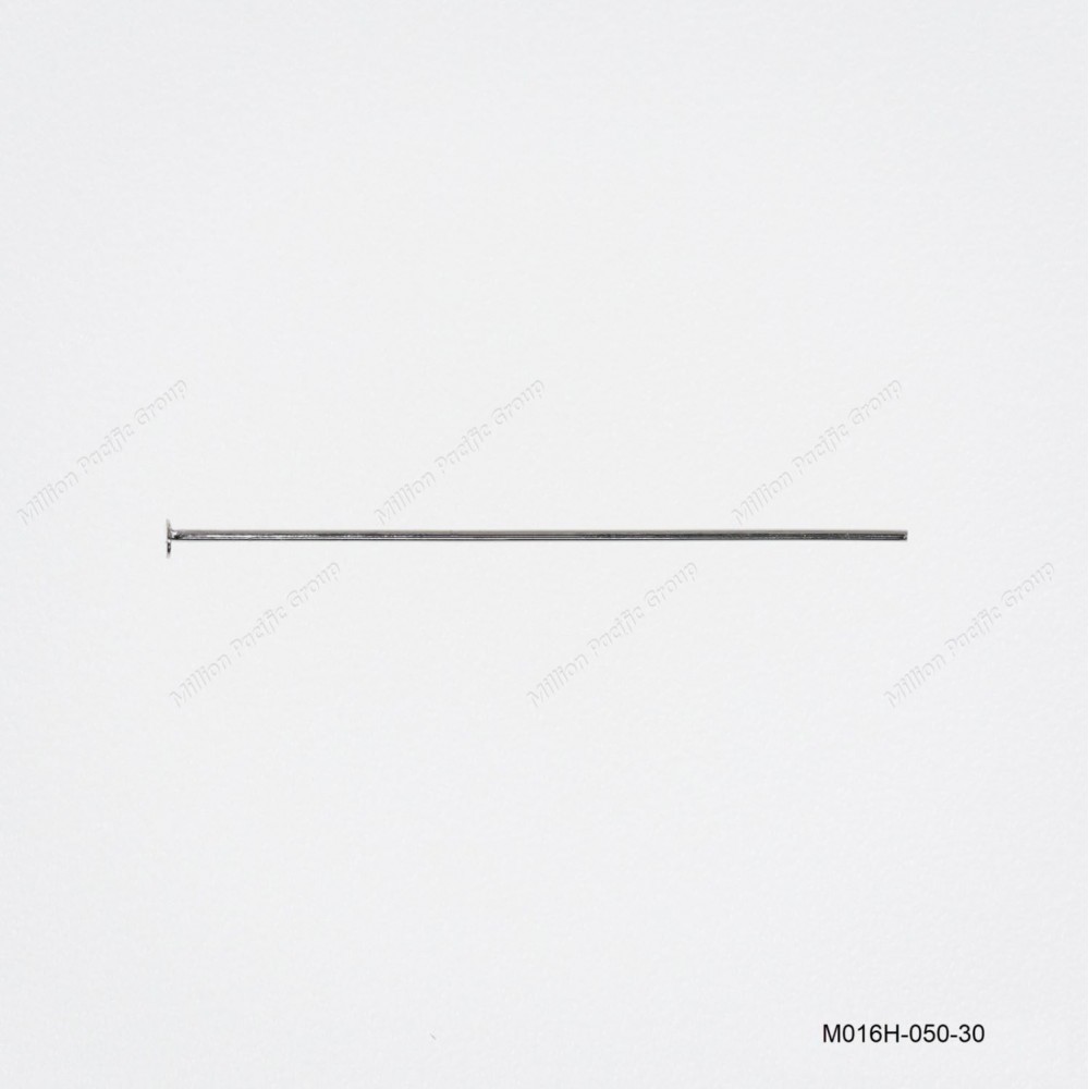 M016, Head Pin with Flat Disc End
