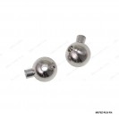 M070, Cable Wire clip for full drill pearls gemstones crystals, Round 3mm