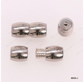 M085, Design Screw Pearl Clasp ~5x11mm