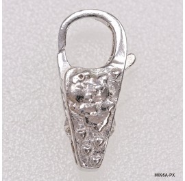 M095A, Pearl shape Design Trigger Clasp, No Ring, Handmade