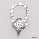 M096A, Design Flower Trigger Clasp, Handmade