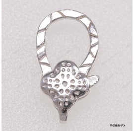M096A, Design Flower Trigger Clasp, Handmade