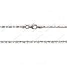 PLOVNB-ROD, Bead Oval Wave Cut 1+1 Chain2mm