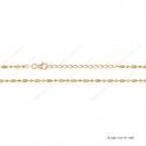 PLOVTY-ROB, Bead Oval swirl Cut 1+1 Chain