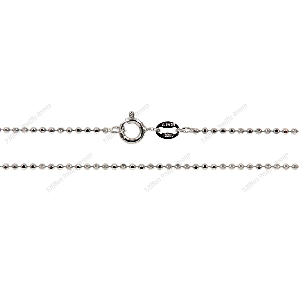 Bead Round 8 Diamond Cut Chain