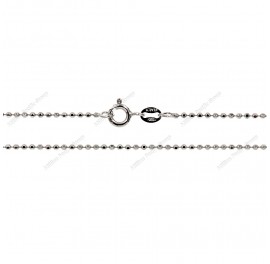 Bead Round 8 Diamond Cut Chain