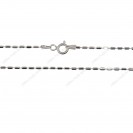 BEAD - OVAL LONG  DIAMOND CUT