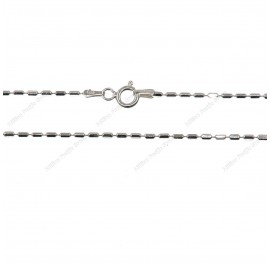 BEAD - OVAL LONG  DIAMOND CUT