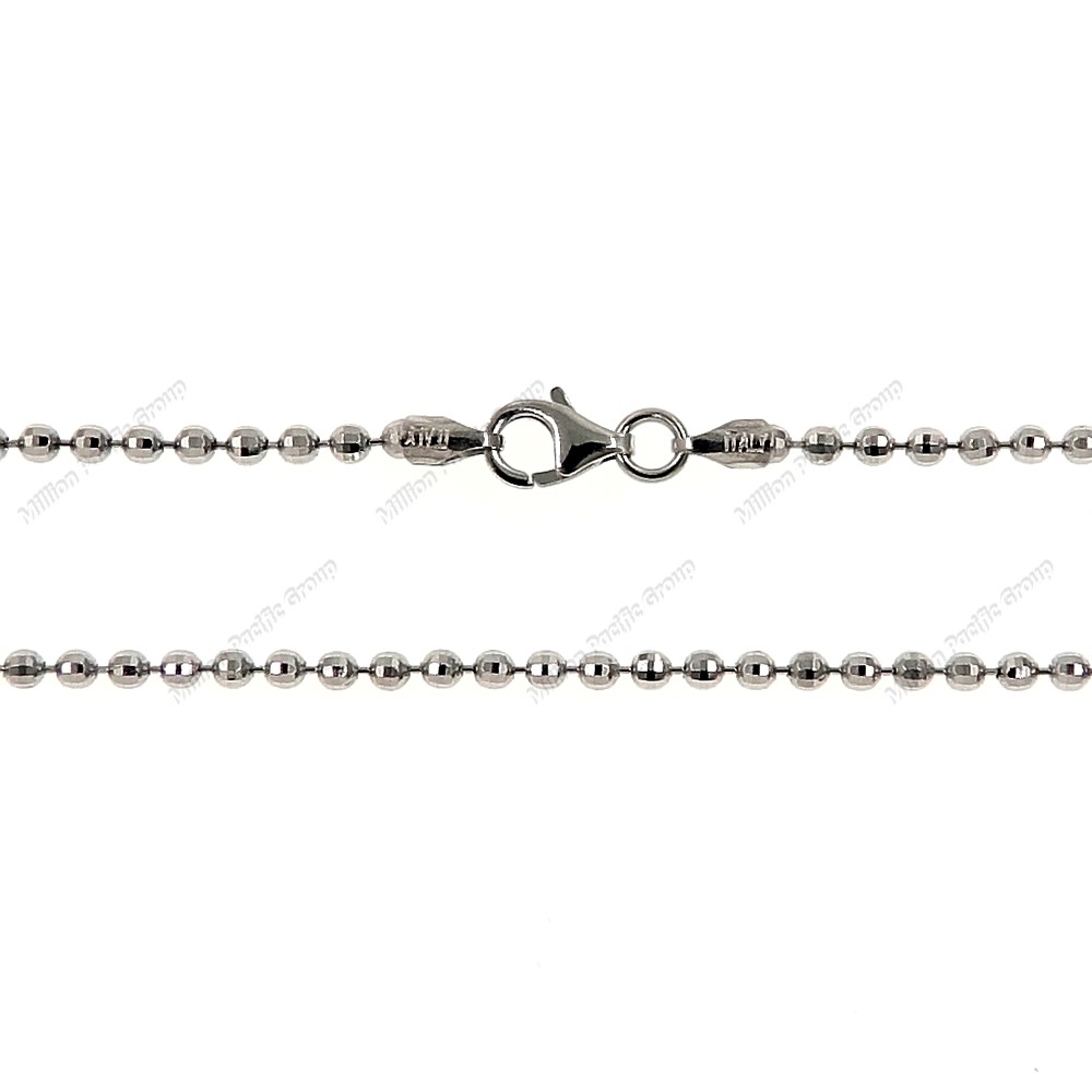 Bead Round Disco Cut Chain