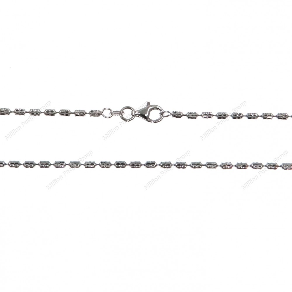 Bead Long Wave Cut Chain
