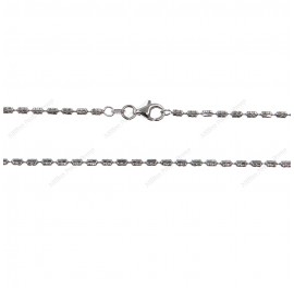 Bead Long Wave Cut Chain