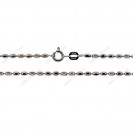 Bead Oval 8 Diamond Cut Chain