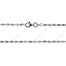 PLOVDR, Bead Oval Whirl Cone Cut Chain