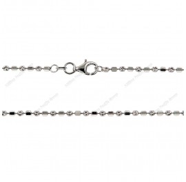 PLSMN-ROD-020, Bead Short Moon Cut 1+1 Chain