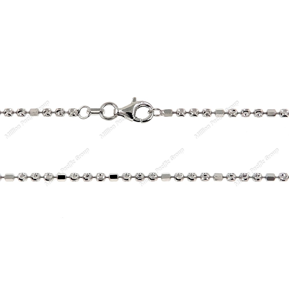 PLSMN3-ROD-020, Bead Short Moon Cut 3+1 Chain