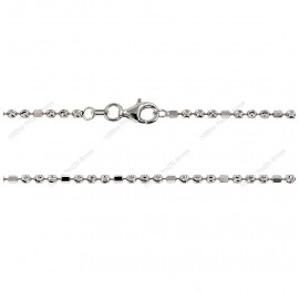 PLSMN3-ROD-020, Bead Short Moon Cut 3+1 Chain