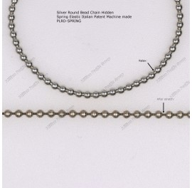 PLRD-SPRING, Bead Spring Elastic Round Chain