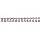 Bead Round Slash Cut Chain