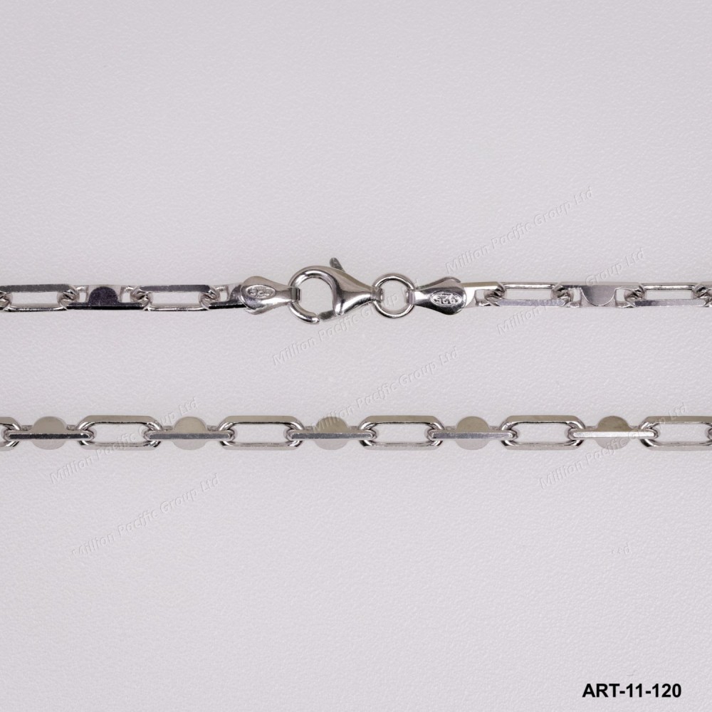 Rectangle DC Rolo Cable Anchor and Special DC Stick Alternating Chain