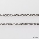 Infinity Oval Twisted Belcher Chain ~3.6mm