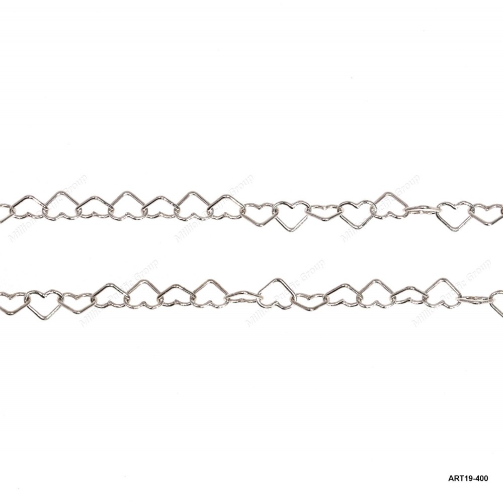 Round wire heart chain Love chain