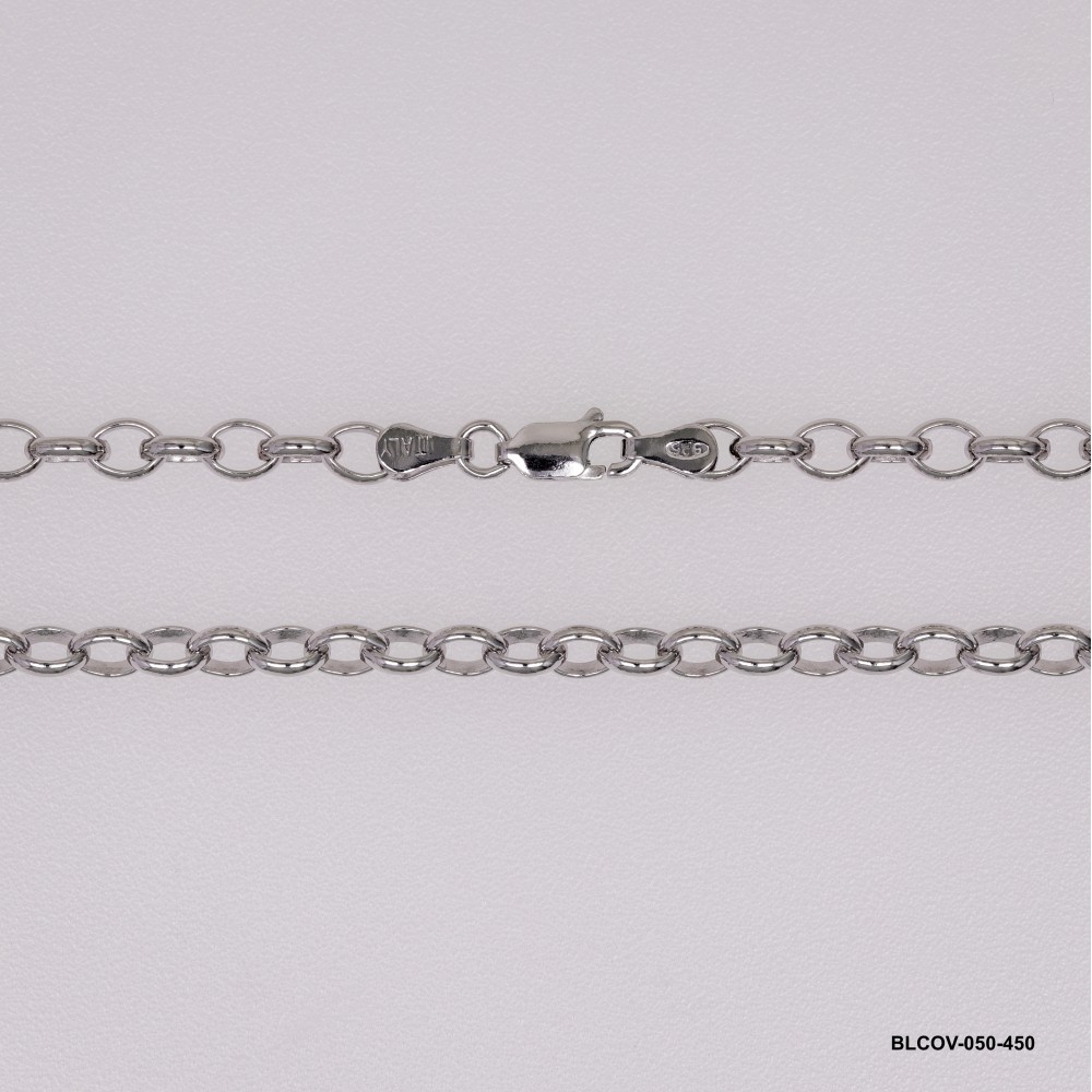 Oval Belcher Rolo Half Round wire Oval shape