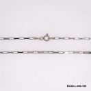 Long Box Chain 4 Diamond Cut Veneziana