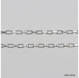 Half Long Box Chain 4 Diamond Cut Veneziana