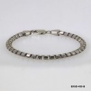 Greca Box Chain Oval 6 Diamond Cut Veneziana