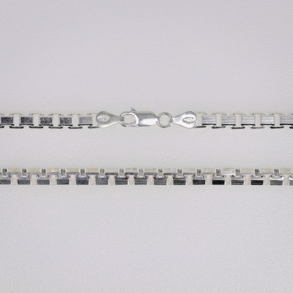 Box Chain 8 Diamond Cut Octagonal Veneziana