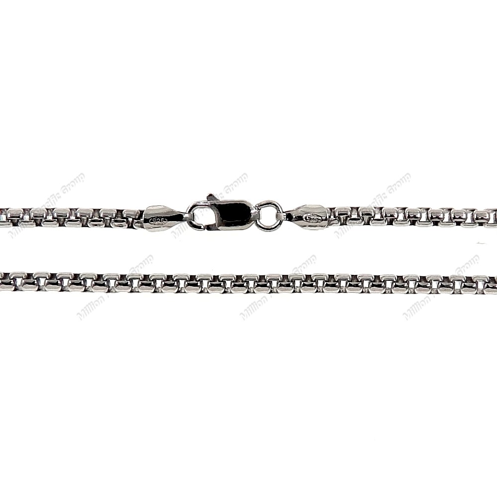 Round Box Chain Box Half Round Wire Veneziana