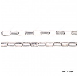 Long Round Box Chain Box Half Round Wire Veneziana