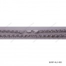Stampled Twisted 2 Lines Box Chain Veneziana