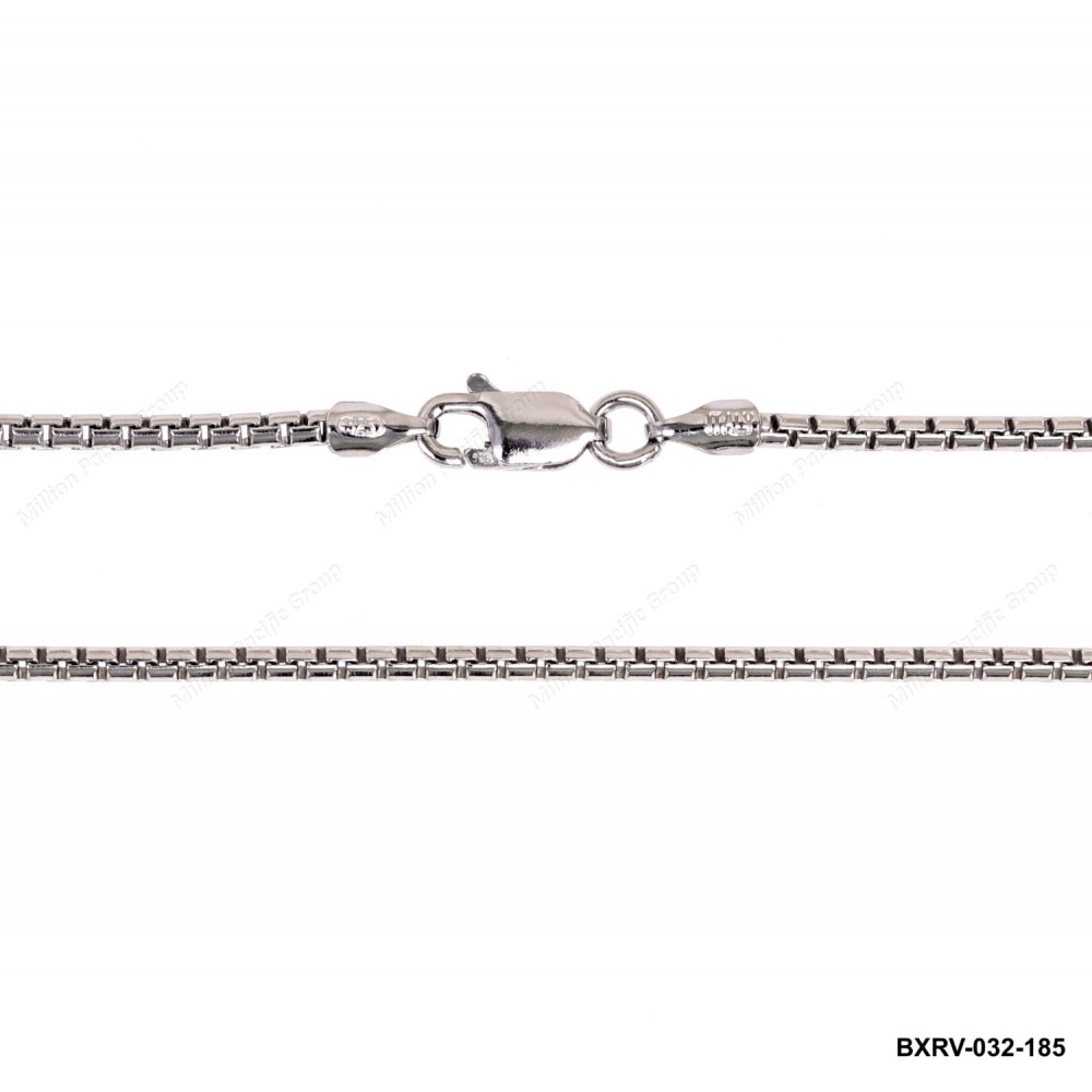 Round Box Chain Box Veneziana Chain