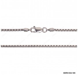 Round Box Chain Box Veneziana Chain
