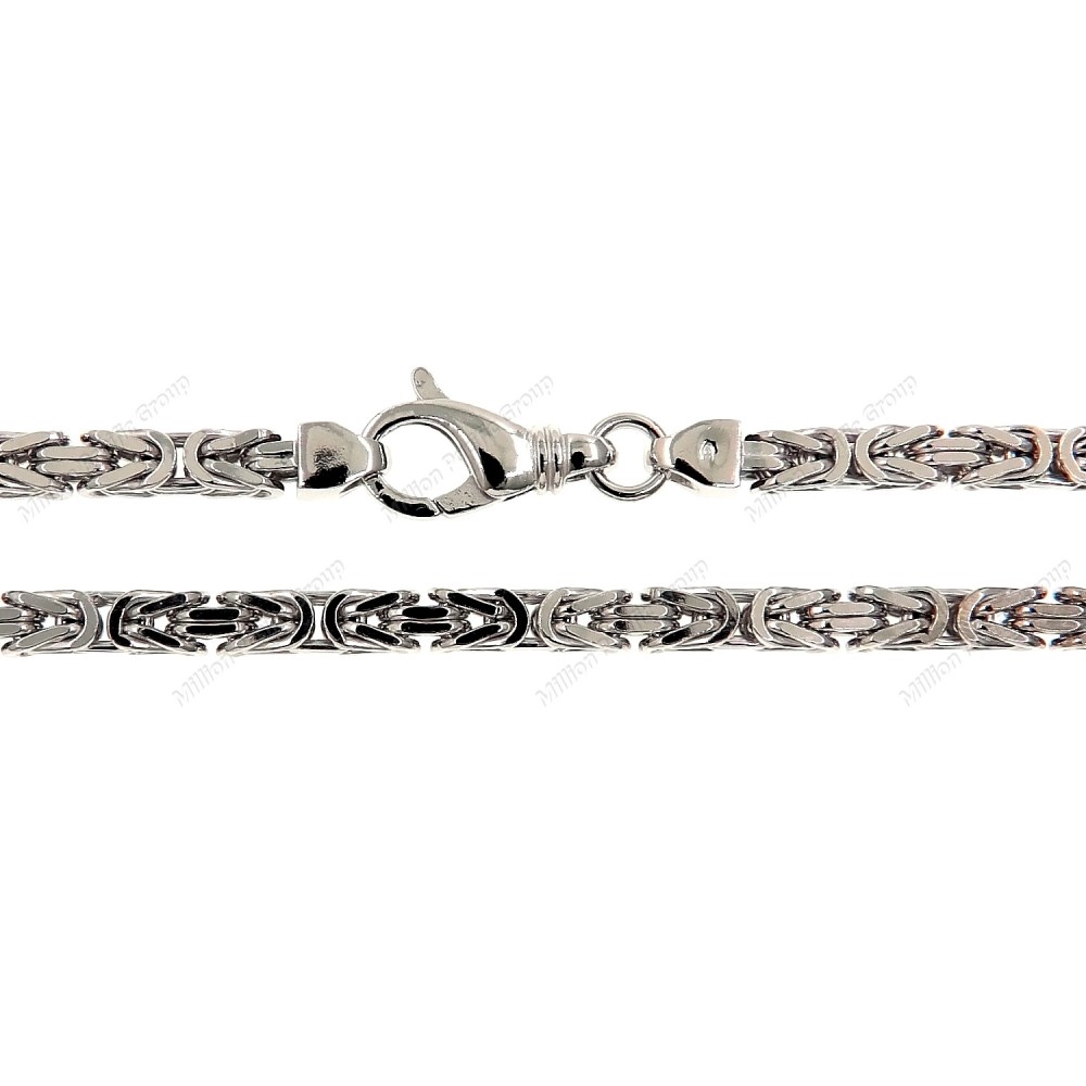 Square DC King Chain Bizantina Chain