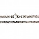 Square DC King Chain Bizantina Chain