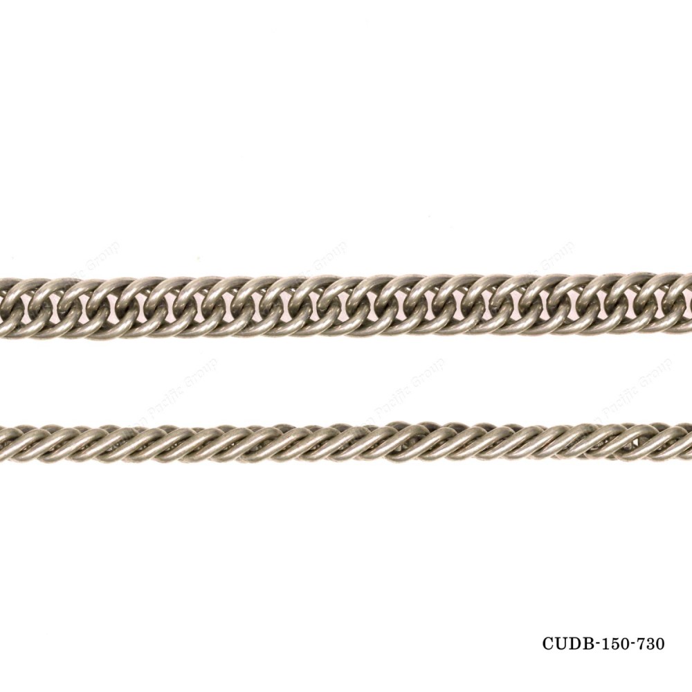 Double Curb No Diamond Cut