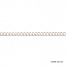 Tight Curb No Diamond Cut Chain Round Curb Chain
