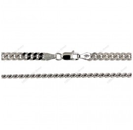 Tight Curb 2 side Diamond Cut Chain