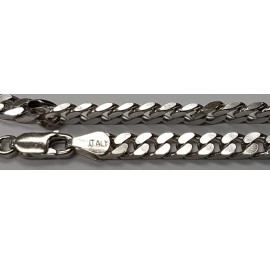 Tight Curb 4 side Diamond Cut Chain