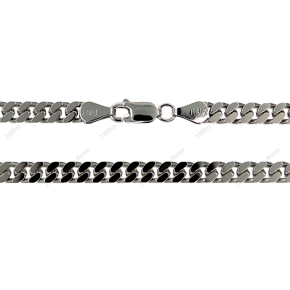 Tight Curb 4 side Diamond Cut Chain