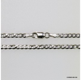 CURB6D-080-300, Curb 6 side Diamond Cut Chain